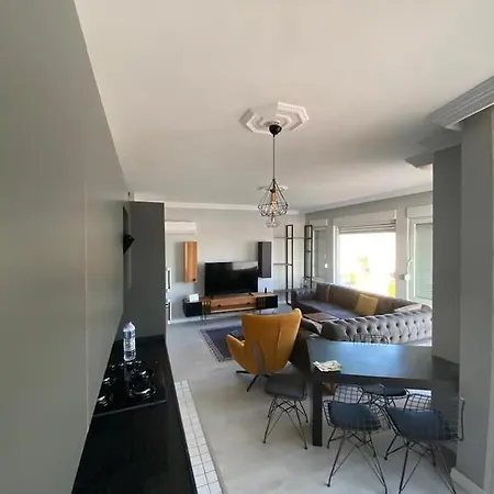 Apartment Deniz Manzarali Havuzlu Full Esyali Kiralik Daire *